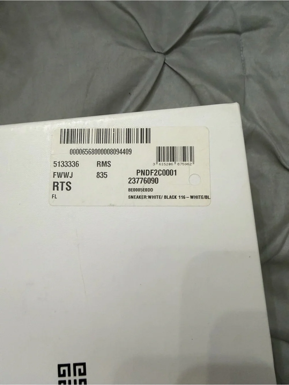 Givenchy  Women White Leather Slip-On Sneakers with Black Logo Strap